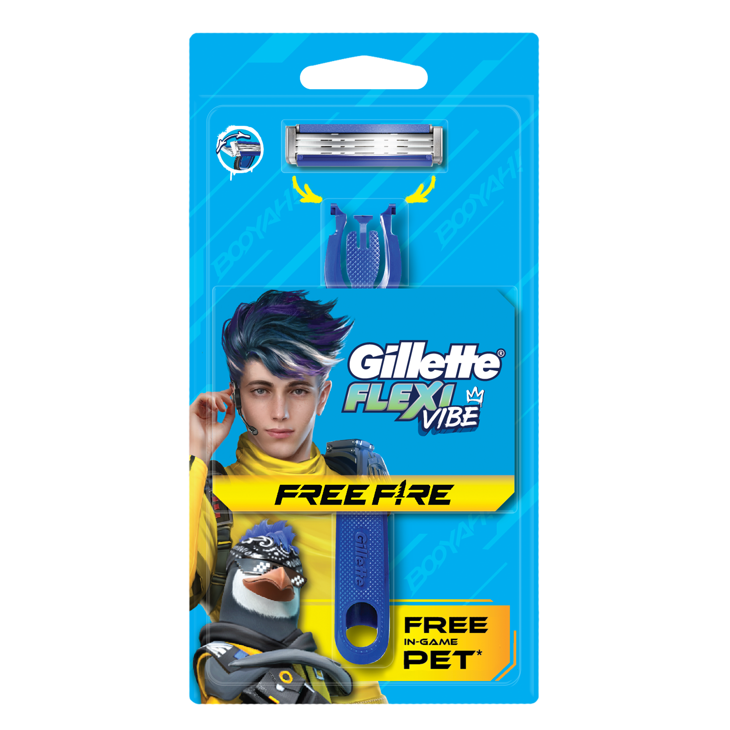 Gillette ra mắt dao cạo phiên bản Free Fire – Khuôn mặt tự tin sẵn sàng chiến đấu - Ảnh 1.