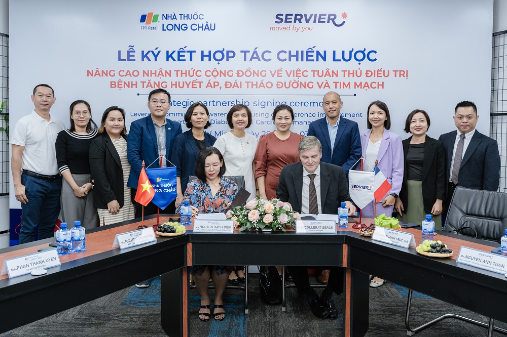 FPT Long Châu và Servier hợp tác thúc đẩy tuân thủ điều trị tại Việt Nam - Ảnh 2.