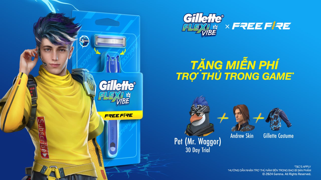 Gillette ra mắt dao cạo phiên bản Free Fire – Khuôn mặt tự tin sẵn sàng chiến đấu - Ảnh 3.