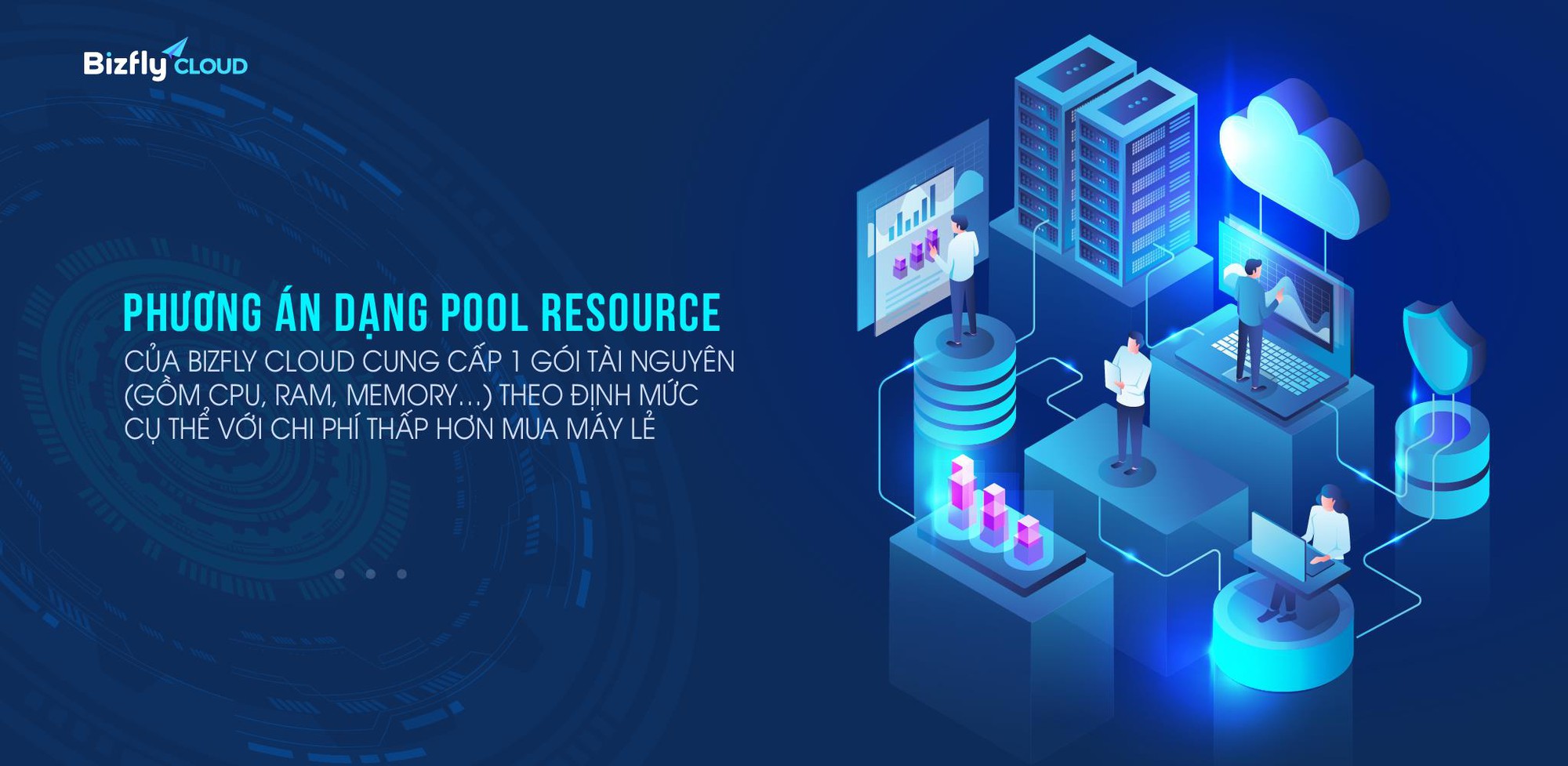 Phương án mua theo gói tài nguyên máy chủ từ Bizfly Cloud Server giúp DN kiểm soát định mức chi tiêu công nghệ - Ảnh 2.