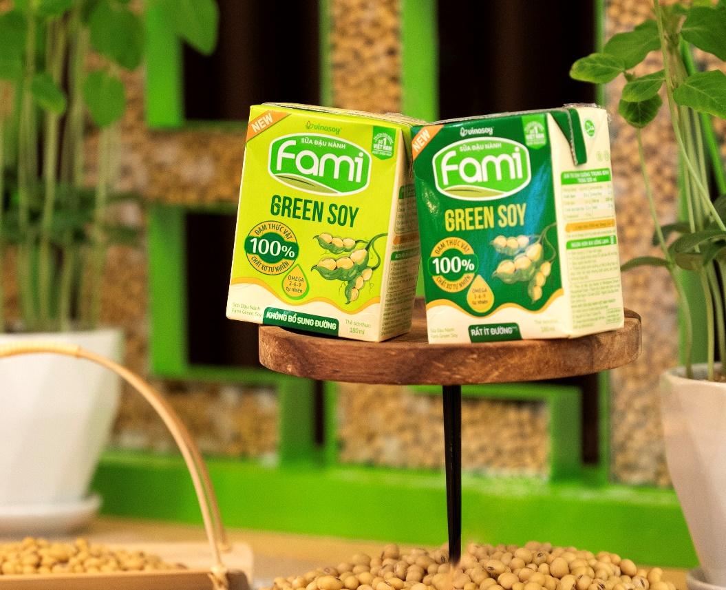 Vinasoy giới thiệu sản phẩm Fami Green Soy - giữ trọn dinh dưỡng tự nhiên trong đậu nành - Ảnh 1.