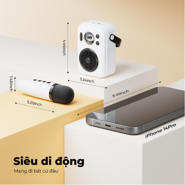 SoundPEATS gây bất ngờ với loa karaoke di động SoundPEATS Hi Singing đầu tay - Ảnh 1. SoundPEATS gây bất ngờ với loa karaoke di động SoundPEATS Hi Singing đầu tay - Ảnh 1.