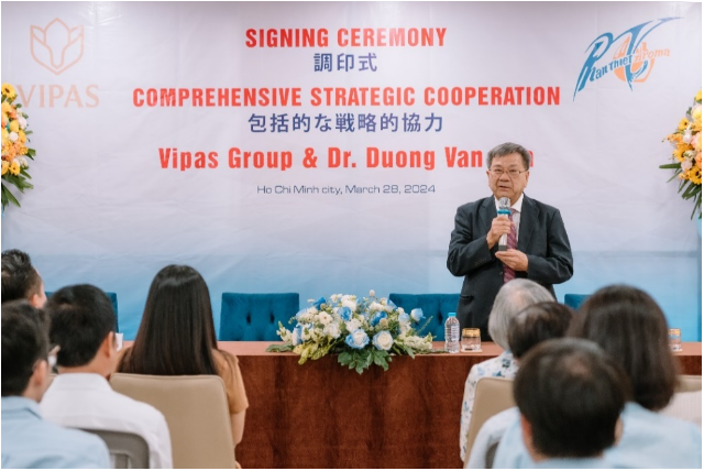Hợp tác chiến lược toàn diện giữa Vipas Group và TS Dương Văn Quả - Ảnh 2.