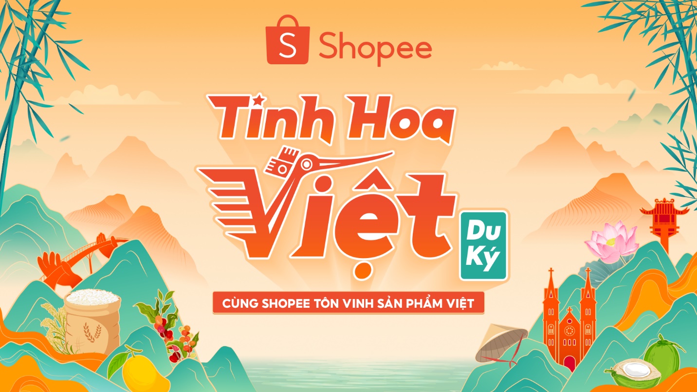 Ra mắt chuỗi livestream “Shopee - Tinh Hoa Việt Du Ký” với sự tham gia của nhà báo Vũ Kim Hạnh - Ảnh 1.