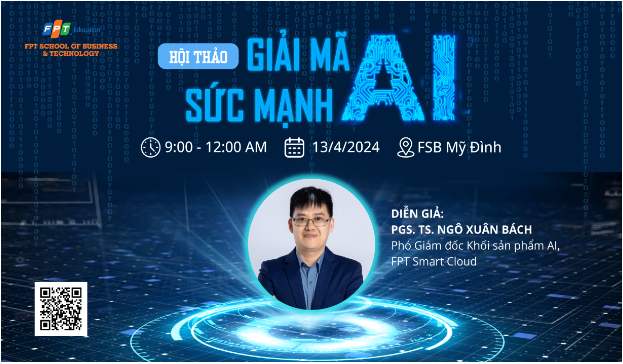 Sắp diễn ra hội thảo về ứng dụng và triển khai AI - Ảnh 1.
