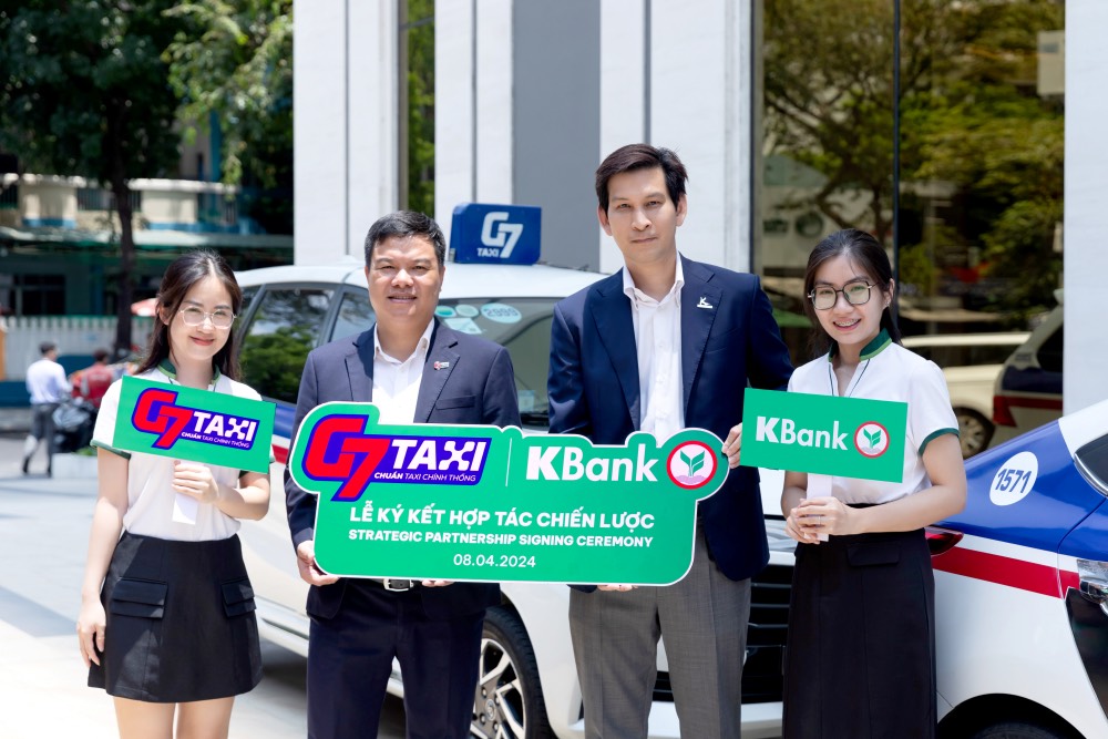 Taxi G7 hợp tác với KBank cho hành trình dễ dàng, thanh toán liền mạch hơn - Ảnh 3.
