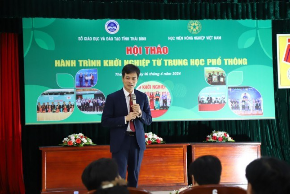 Học viện Nông nghiệp Việt Nam với chuỗi hành trình khởi nghiệp từ THPT - Ảnh 3.