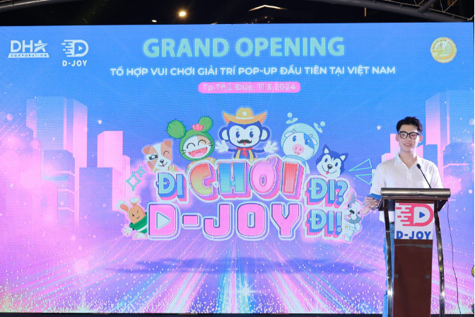 D-Joy: Tổ hợp vui chơi, giải trí pop-up chính thức khai trương- Ảnh 2.