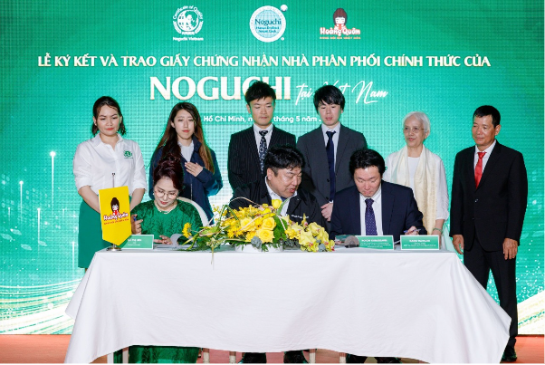 Thương hiệu Noguchi Nhật Bản công bố nhà phân phối tại Việt Nam- Ảnh 1.