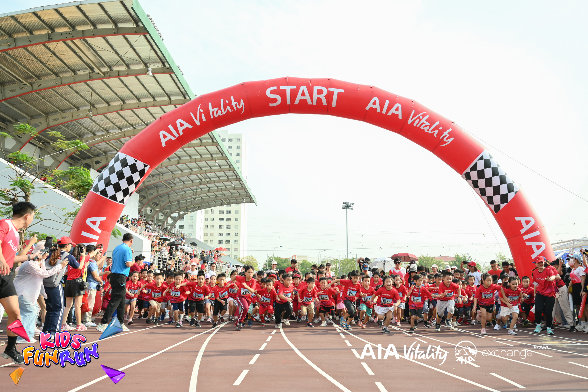 AIA Việt Nam mang sân chơi Kids Fun Run - Giúp trẻ em phát triển - Ảnh 1.