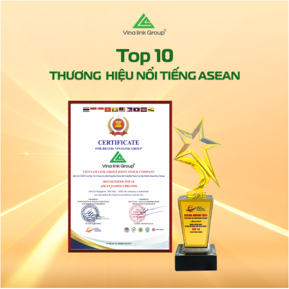 Vinalink Group lọt Top 10 thương hiệu nổi tiếng ASEAN năm 2024 - Ảnh 2.