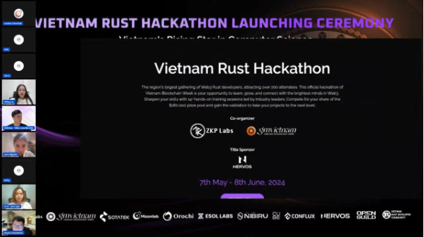 Cơ hội tỏa sáng cho lập trình viên tài năng tại Vietnam Rust Hackathon - Ảnh 2.