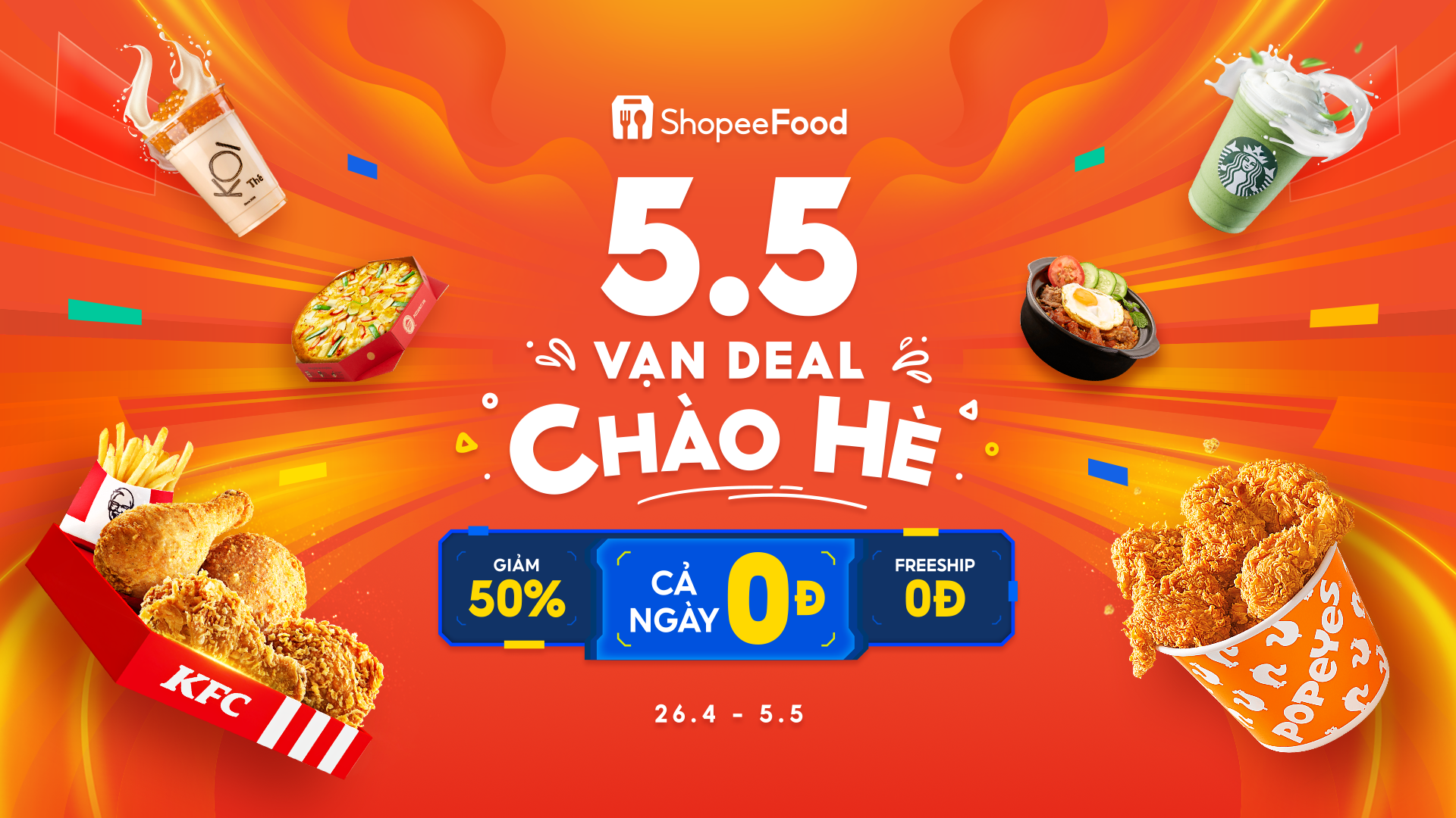 Khám phá deal 0đ, giảm 50% tại sự kiện &quot;5.5 Vạn Deal Chào Hè&quot; trên ...