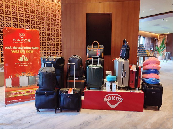 SAKOS trở thành nhà tài trợ vali của Hoa hậu Du lịch Việt Nam 2024- Ảnh 1.