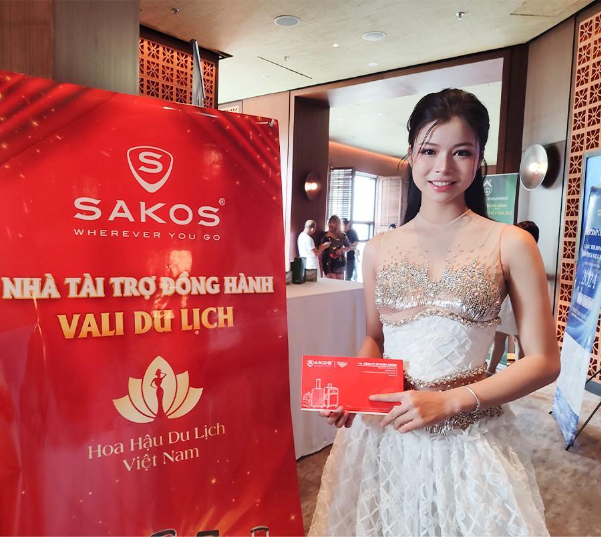 SAKOS trở thành nhà tài trợ vali của Hoa hậu Du lịch Việt Nam 2024- Ảnh 3.