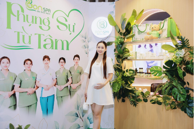 BON Spa ấn tượng ngay giữa lòng triển lãm Vietbaby Fair 2024 - Ảnh 1.