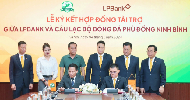 LPBank nhà tài trợ CLB bóng đá Phù Đổng Ninh Bình- Ảnh 1.