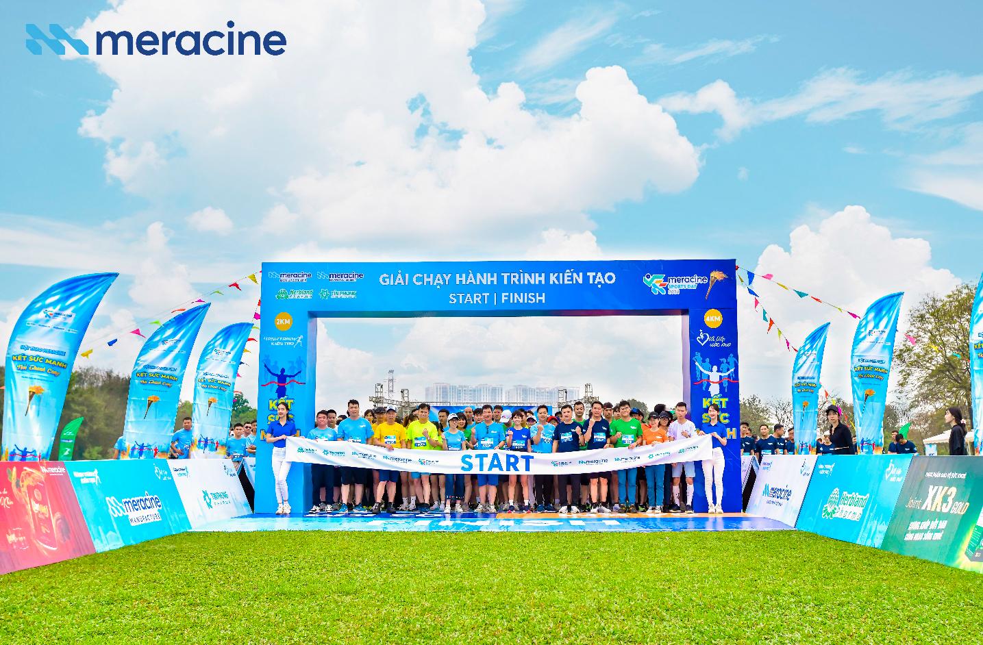 Dược phẩm Meracine tổ chức hoạt động thể thao gây quỹ từ thiện cho trẻ em- Ảnh 2.