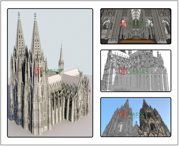 Công nghệ in 3D: Phục dựng thành công cực phẩm kiến trúc Châu Âu tại 3D Master Việt Nam - Ảnh 3.