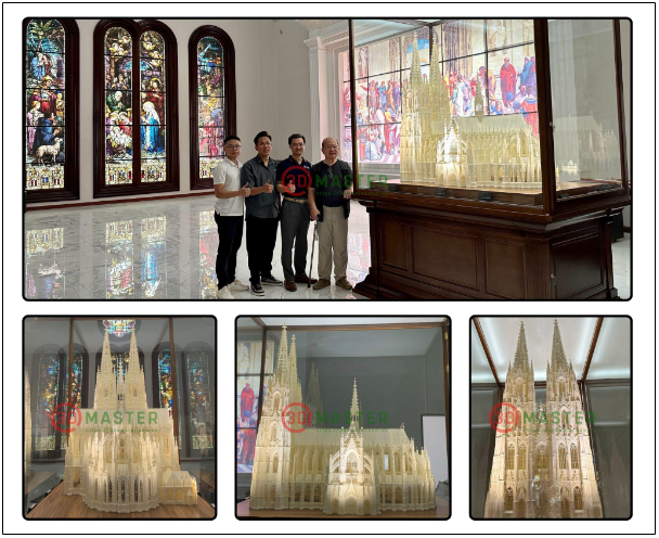 Công nghệ in 3D: Phục dựng thành công cực phẩm kiến trúc Châu Âu tại 3D Master Việt Nam - Ảnh 5.