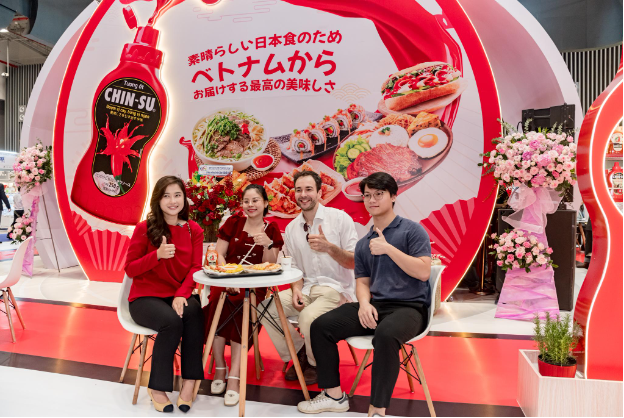 Tiếp nối thành công tại Foodex Japan, Chin-su tiếp tục ghi điểm tại HCMC Export 2024 - Ảnh 4.