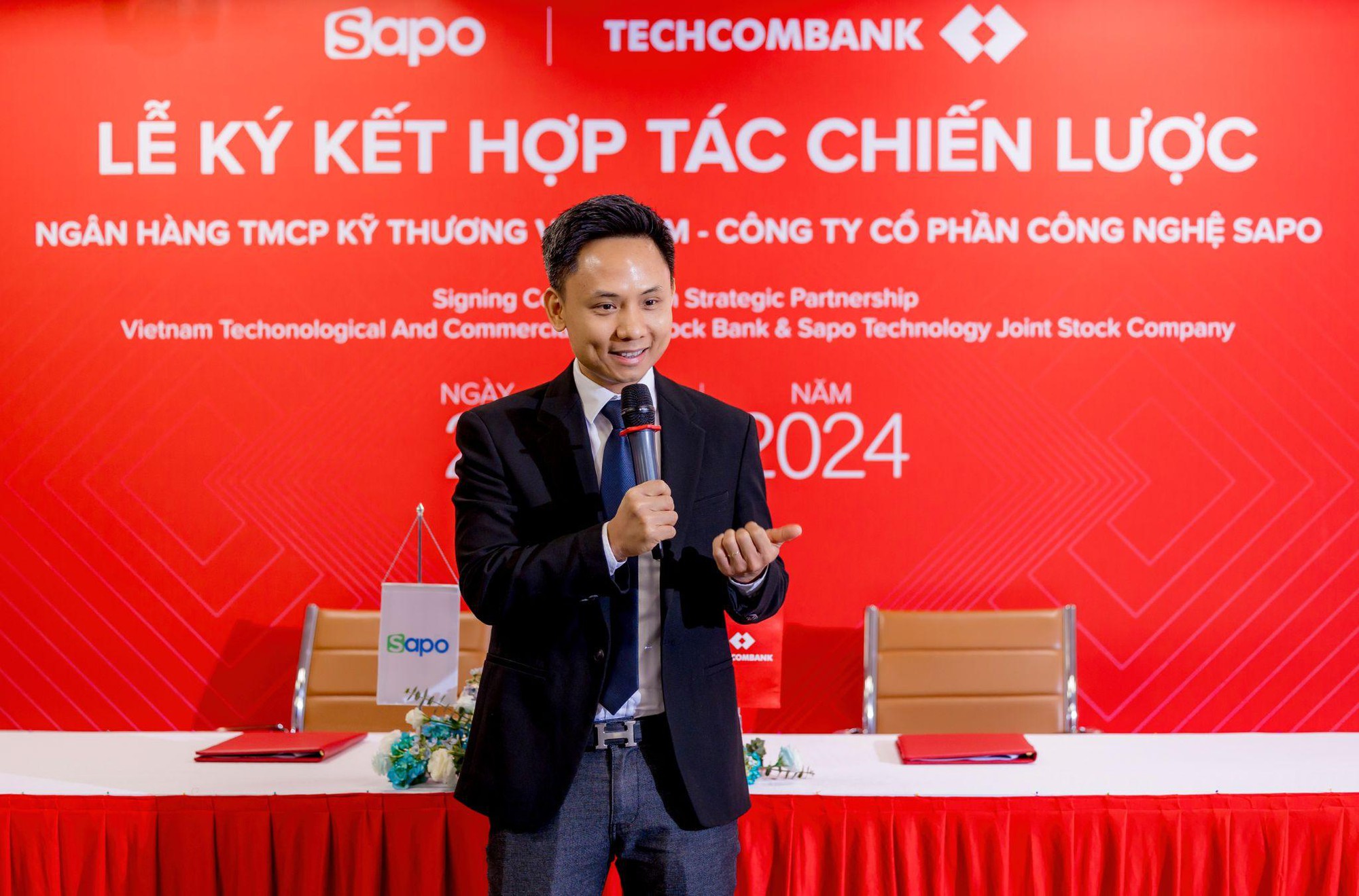 Sapo và Techcombank hợp tác chiến lược nâng tầm giải pháp tài     chính số- Ảnh 1.