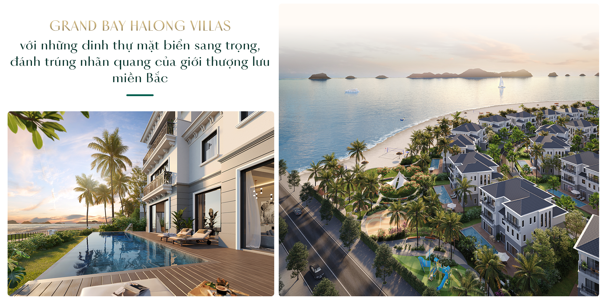 Grand Bay Halong Villas: Bến đỗ của phong cách sống Resort living sang trọng bên vịnh biển - Ảnh 2.