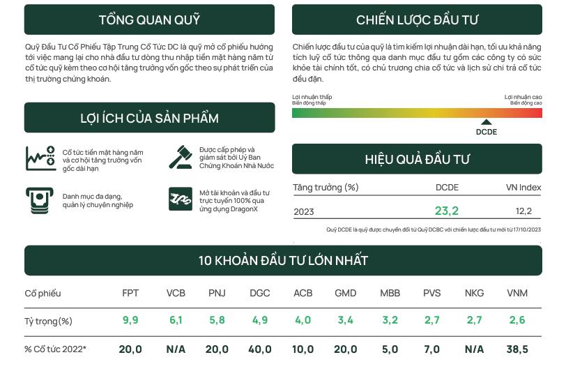 “Lợi ích kép” từ quỹ DCDE: Thu nhập thụ động đều đặn, cơ hội đầu tư tăng giá trị cùng thị trường- Ảnh 1.