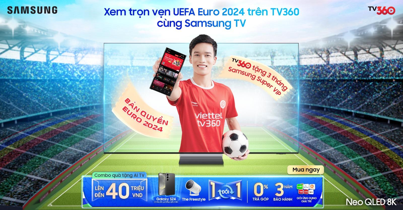 Tận hưởng Euro với TV cỡ lớn 75-85 inch mang “trí thông minh" AI- Ảnh 5.