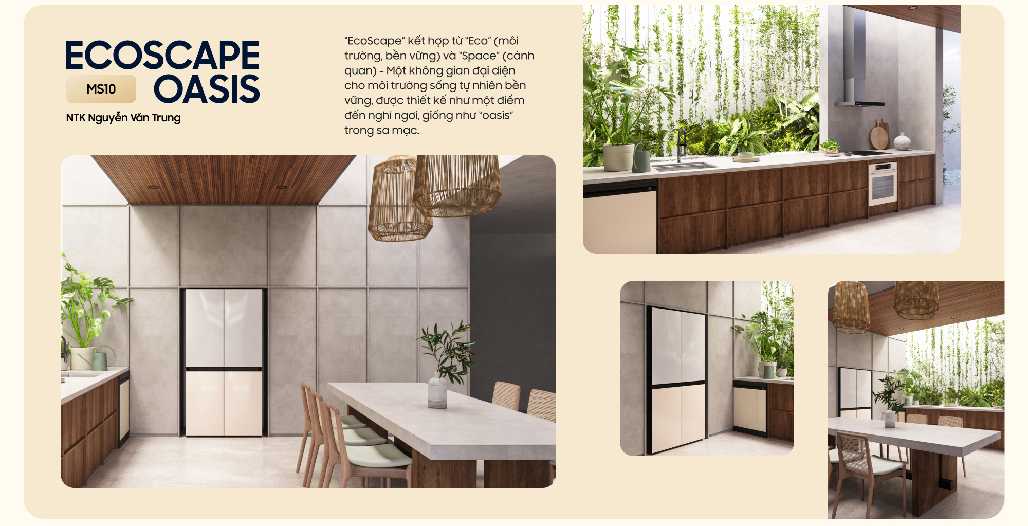 Bespoke Be Home 2024 - Loạt thiết kế bếp đẹp của các nhà sáng tạo Việt hội tụ, cảm hứng về không gian sống Đẹp Đi Đừng Đợi - Ảnh 9.