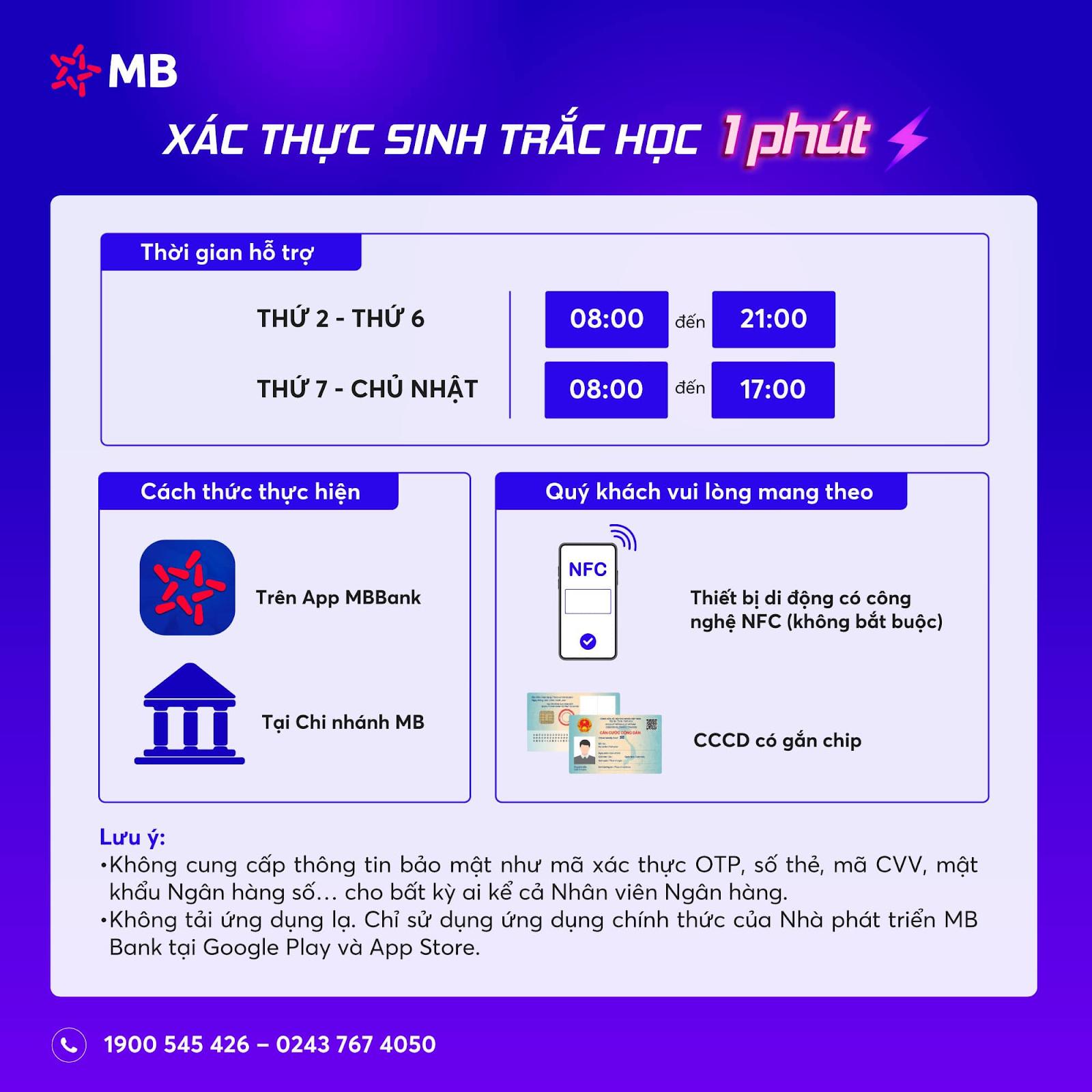 MB hỗ trợ sinh trắc học siêu tốc, lại tặng combo quà "hời" cho khách hàng mới- Ảnh 1.