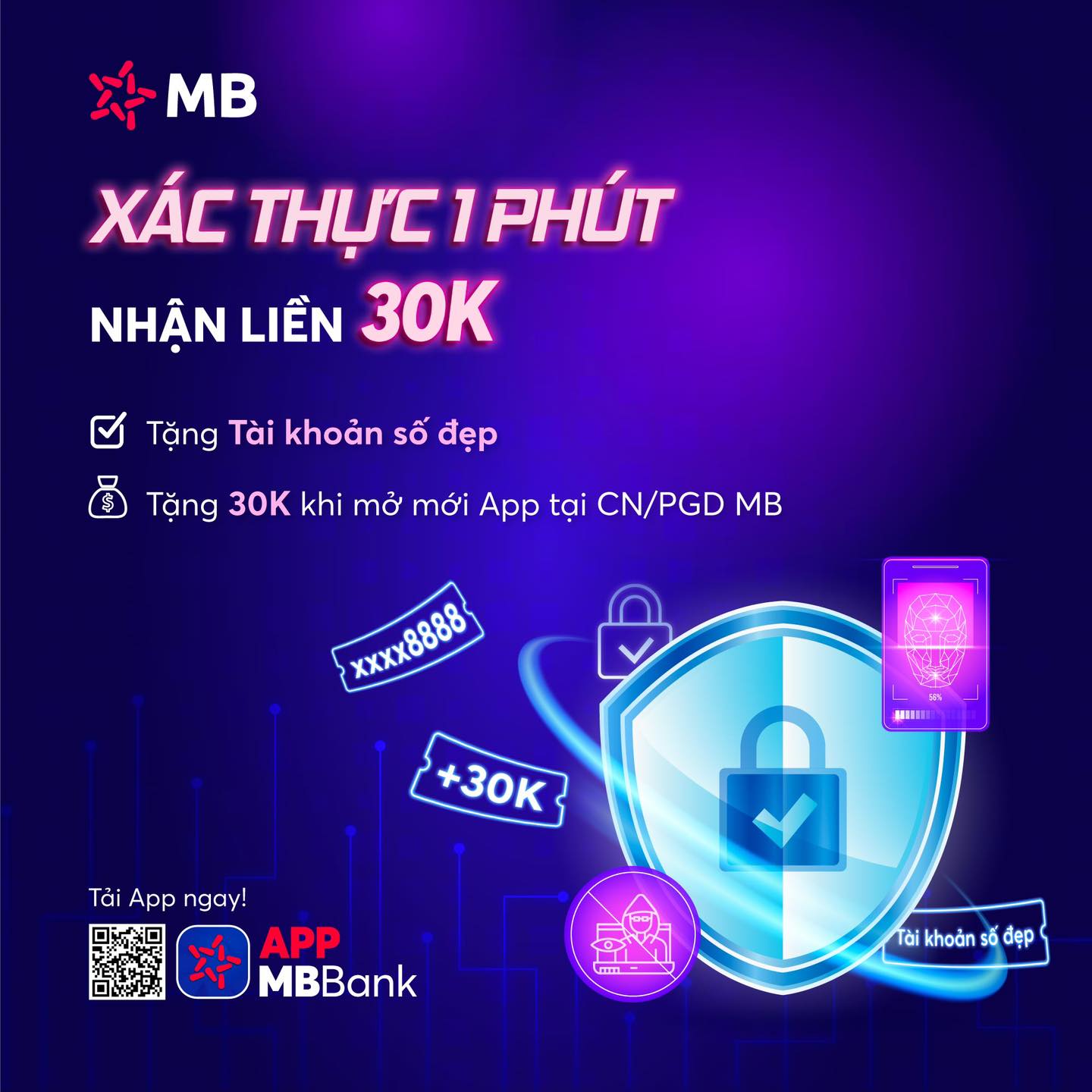 MB hỗ trợ sinh trắc học siêu tốc, lại tặng combo quà "hời" cho khách hàng mới- Ảnh 3.