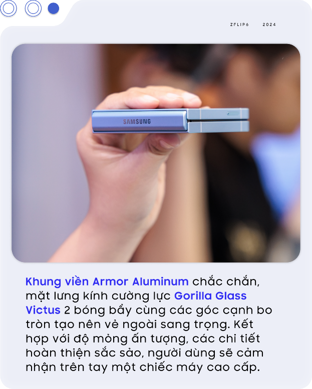 Giải mã Samsung Galaxy Z Flip6, chiếc smartphone chiếm trọn spotlight những ngày qua: đỉnh nóc, kịch trần, bay phấp phới - Ảnh 2.