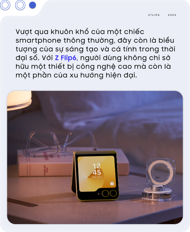 Giải mã Samsung Galaxy Z Flip6, chiếc smartphone chiếm trọn spotlight những ngày qua: đỉnh nóc, kịch trần, bay phấp phới - Ảnh 13.