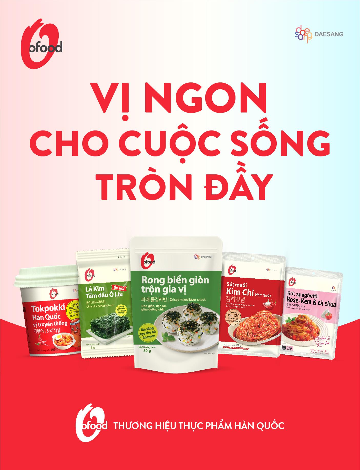 O'Food bất ngờ công bố nhận diện mới, mang đến ‘vị ngon cho cuộc sống tròn đầy’- Ảnh 1.