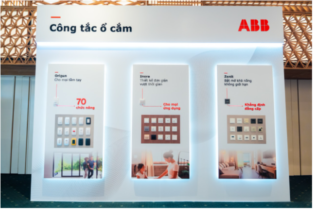 ABB Việt Nam ra mắt 3 dòng sản phẩm công tắc, ổ cắm điện thế hệ mới - Ảnh 1.