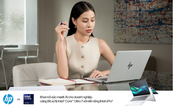 HP EliteBook x360 1040 G11 AI PC: laptop doanh nghiệp thế hệ mới - Ảnh 4.