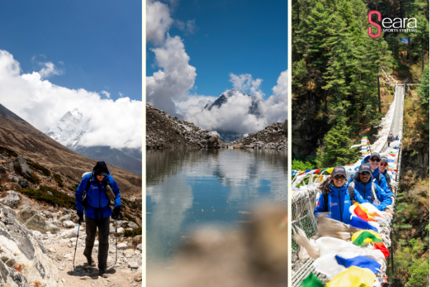 Hành trình chinh phục cột mốc mới tại Everest Marathon của Bông hồng thép sa mạc Thanh Vũ - Ảnh 1.