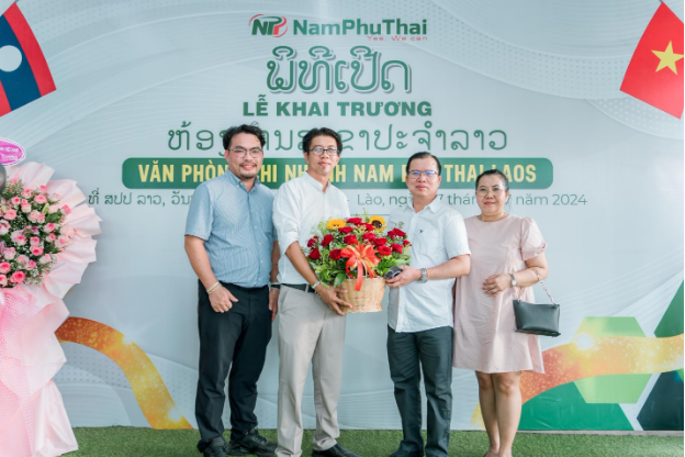 Nam Phú Thái khai trương văn phòng mới tại thủ đô Viêng Chăn (Lào) - Ảnh 4.