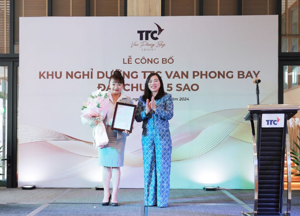 TTC Van Phong Bay Resort công bố quyết định đạt chuẩn 5 sao - Ảnh 4.