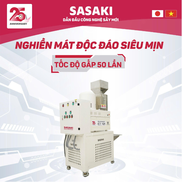 SASAKI ra mắt công nghệ nghiền mát siêu mịn đột phá mới tại Việt Nam - Ảnh 2.