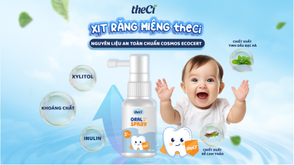 Ra mắt sản phẩm Xịt răng miệng theCi cho bé - Ảnh 3.