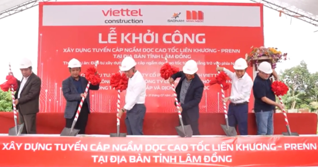 Viettel Construction khởi công tuyến cáp ngầm Liên Khương – Prenn- Ảnh 1.