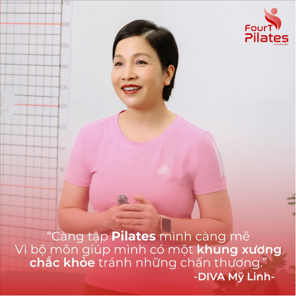 Diva Mỹ Linh tiết lộ bí quyết duy trì sức khỏe cùng FourT Pilates Academy - Ảnh 1.