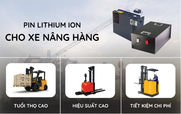 Xu hướng công nghệ Lithium Ion ngành xe nâng điện - Ảnh 1.