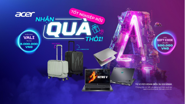 Acer Back To School 2024: Tốt Nghiệp Rồi - Nhận Quà Thôi- Ảnh 4.