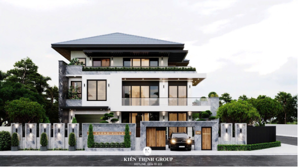 5 mẫu biệt thự hiện đại có thiết kế sáng tạo đi đầu xu hướng không gian xanh - Ảnh 5.