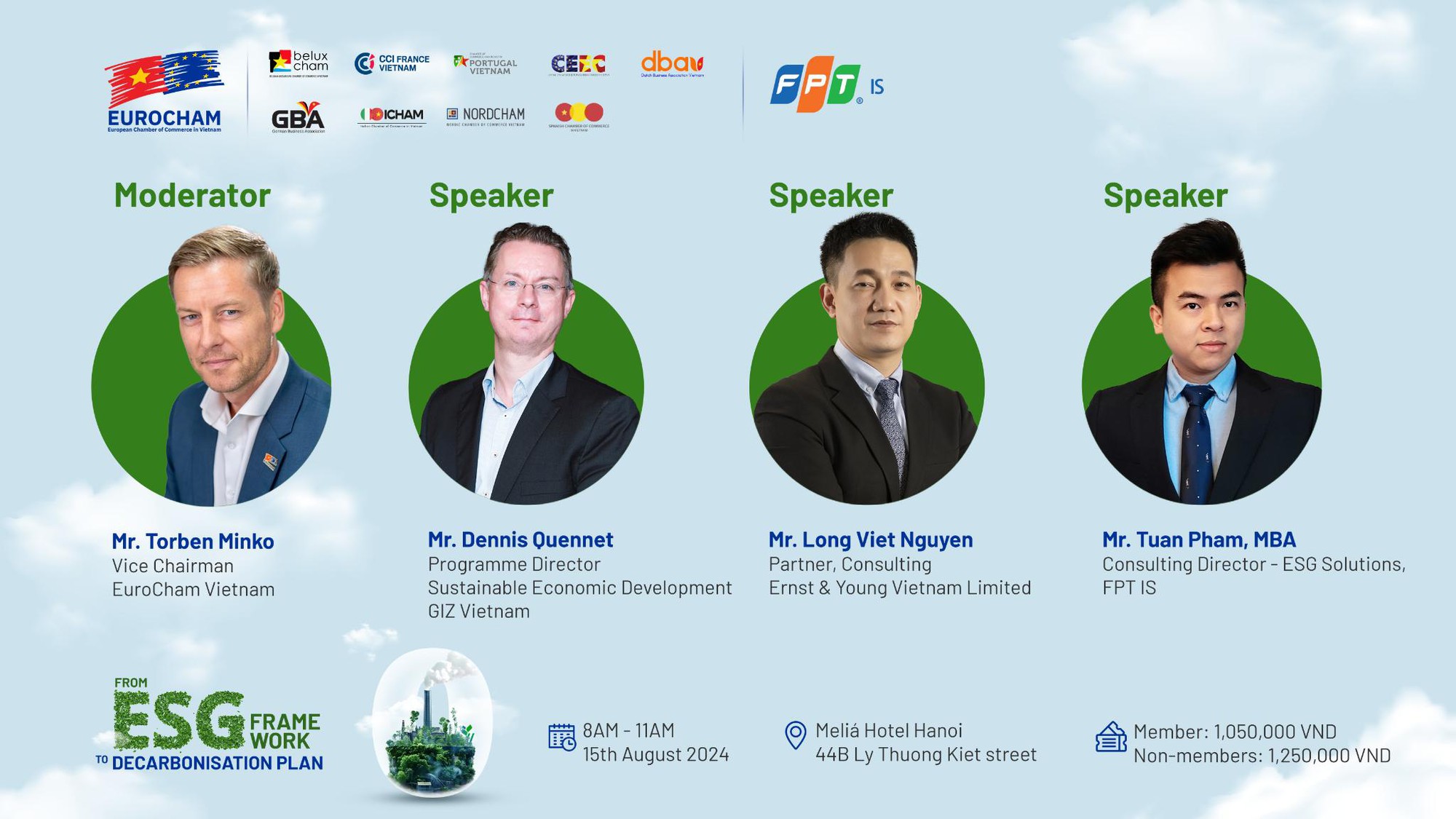 EuroCham, FPT IS khởi xướng hội thảo hoạch định lộ trình Net Zero đạt chuẩn quốc tế- Ảnh 1.