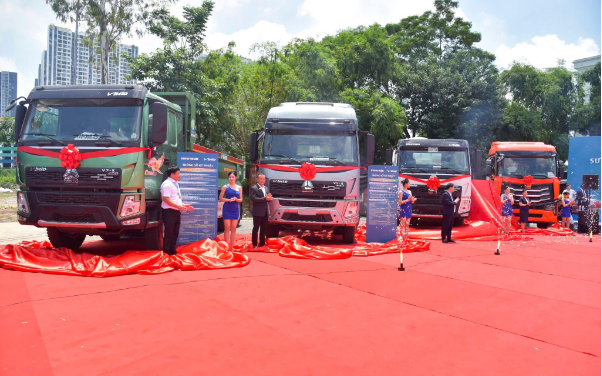 Lễ ra mắt xe tải SINOTRUK ghi dấu thành công - Ảnh 1.