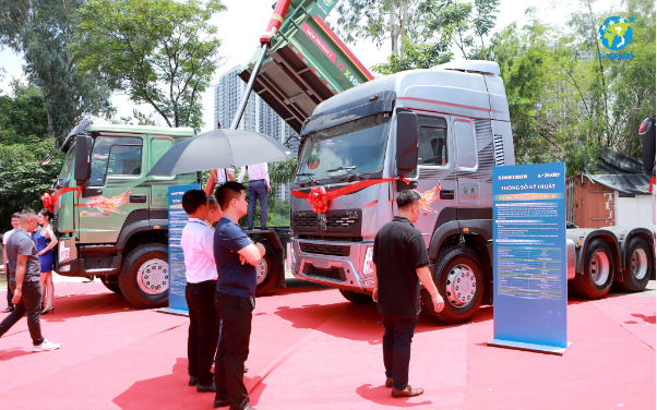 Lễ ra mắt xe tải SINOTRUK ghi dấu thành công - Ảnh 4.